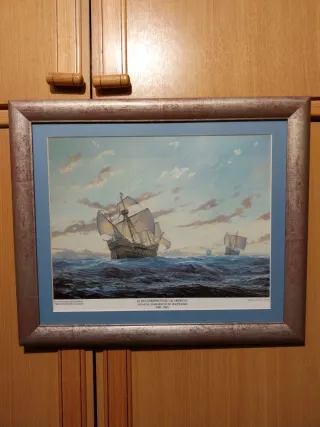 Cuadro El Descubrimiento de las Américas