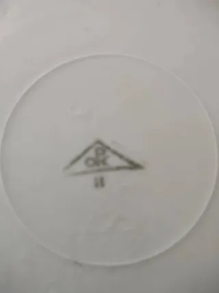 Piatto Vintage Decorato Fiori