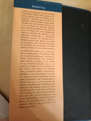 Mobbing: cómo sobrevivir al acoso psicológico e...
