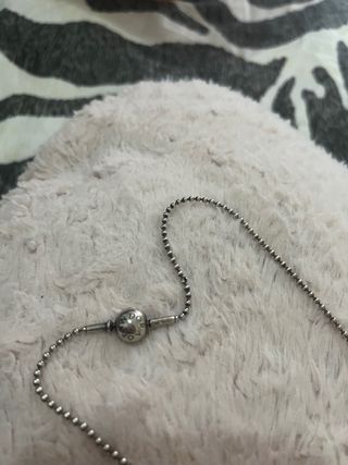 Colgante Avión Pandora Plata