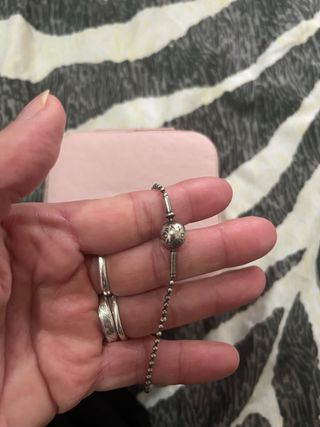 Colgante Avión Pandora Plata