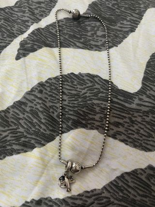 Colgante Avión Pandora Plata