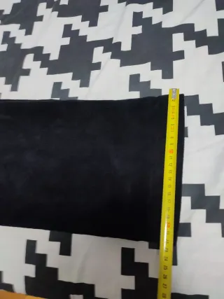 Pantalón pana mujer negro