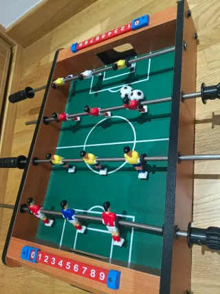 Futbolín de mesa