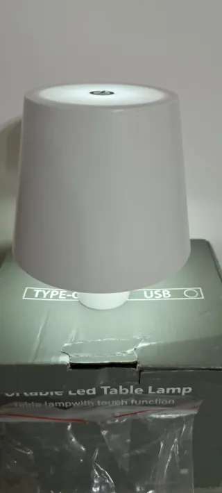 Lampada LED Touch Ricaricabile Bianca