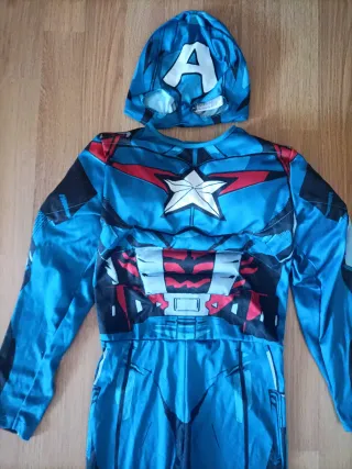 Disfraz NUEVO Capitán América MARVEL niño 6-8 años