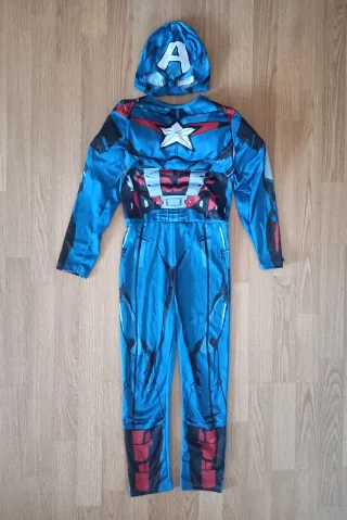 Disfraz NUEVO Capitán América MARVEL niño 6-8 años