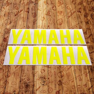 Pegatinas YAMAHA Vinilo Fluor Amarillo 20CM