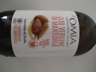 Omia Olio Vergine Mandorla 100% Puro