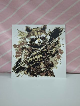 Quadro Decorativo Rocket Raccoon