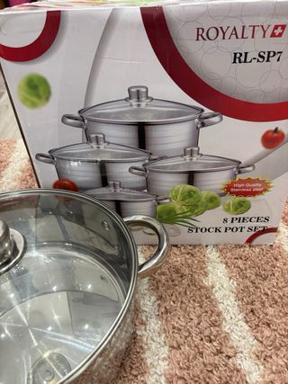 Nuovo Set 4 Pentole Royalty Line