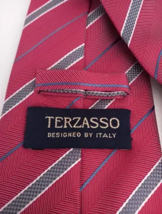 Corbata de seda vintage