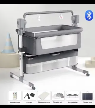 Cuna y cambiador para bebé