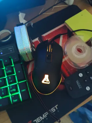 Teclado y Ratón G-Lab RGB