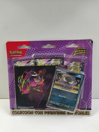 Pokémon Héroes Ascendientes Blister 3 Gastly