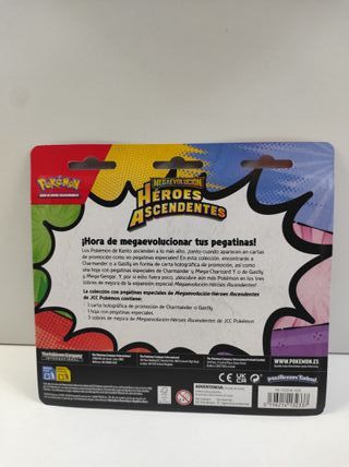 Pokémon Héroes Ascendientes Blister 3 Gastly