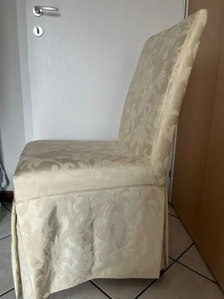 Set 4 sedie imbottite