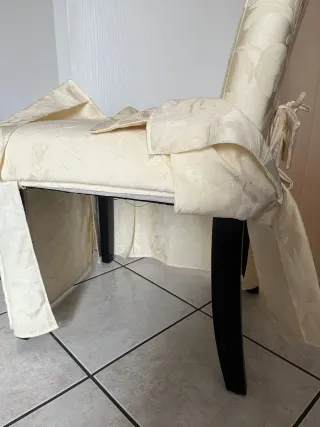 Set 4 sedie imbottite