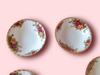 5 Cuencos Royal Albert Old Country Roses 13cm