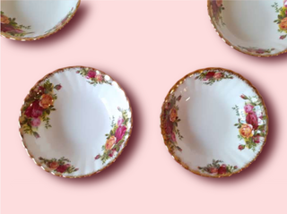 5 Cuencos Royal Albert Old Country Roses 13cm