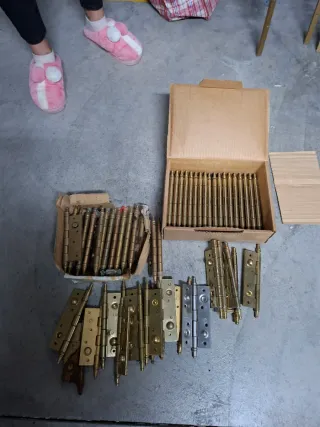 40 Bisagras Ceur Puerta Entrada