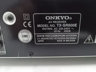 Amplificador Onkyo TX-SR600e