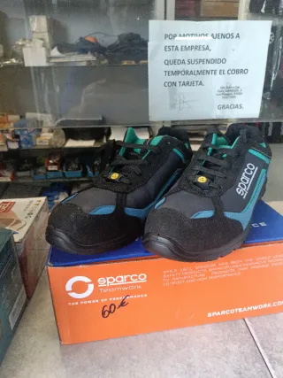 Sparco Zapatillas Teamwork, botas de seguridad, 45