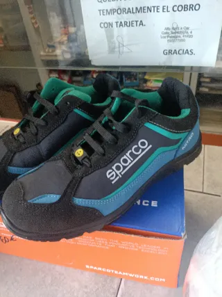 Sparco Zapatillas Teamwork, botas de seguridad, 45