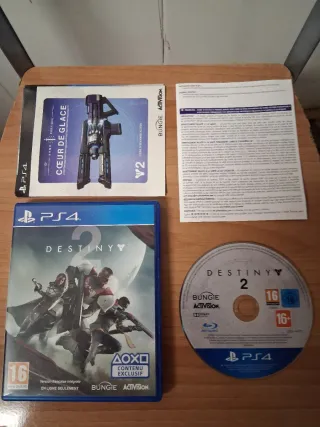 PS4 Destiny 2 Juego + DLC CÅur de Glace