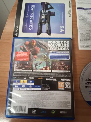 PS4 Destiny 2 Juego + DLC CÅur de Glace