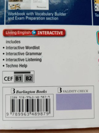 Libro Living english 1 bachillerato.