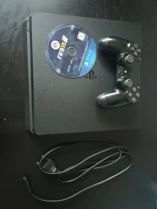 PS4 Slim 1TB Negra + Mando Dualshock Negro