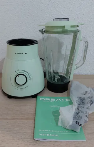 Batidora de vaso Create verde