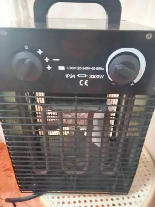 Estufa eléctrica 3300W