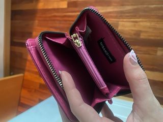 Cartera brillante rosa/morada