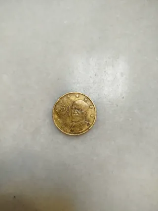 Moneda 50 Aenta 2002 ES REAL