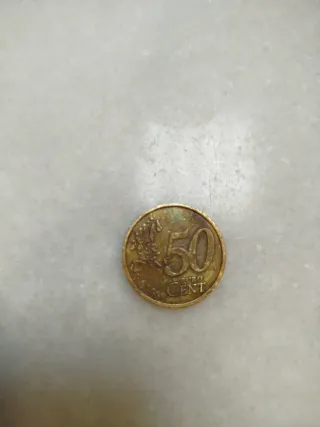 Moneda 50 Aenta 2002 ES REAL