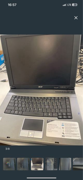 Portátil Acer TravelMate 230LM Celeron 1.3GHz 15”
