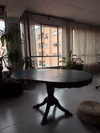 Mesa Redonda Antigua Extensible