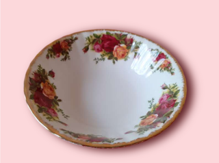 3 Cuencos Royal Albert Old Country Roses 16cm