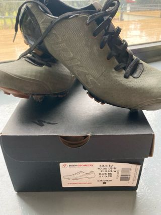 S-Works Recon Lace Zapatillas Ciclismo Oak Green