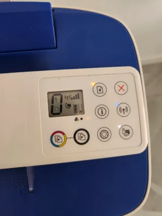 Impresora HP DeskJet 3760 Azul/Blanca