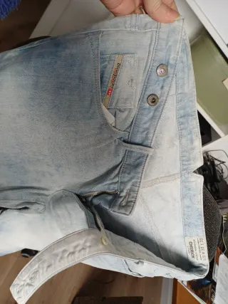 Vaqueros Diesel Azules Lavados