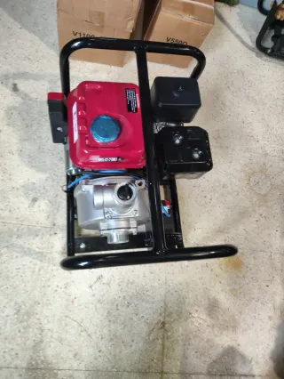 Motobomba 7cv con arranque eléctrico