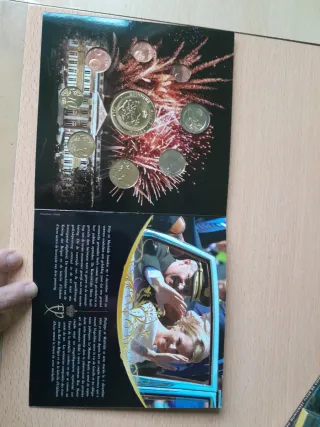 Cartera de monedas Felipe de Bélgica 2014