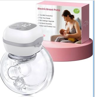 Sacaleches Eléctrico Haokoo Manos Libres sin usar.