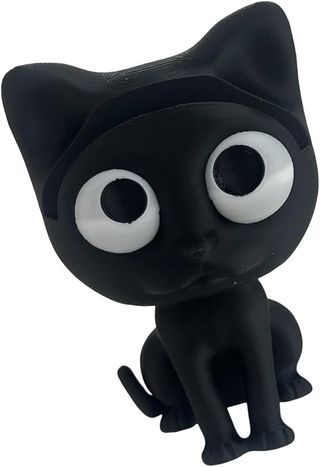 Soporte gafas gato negro