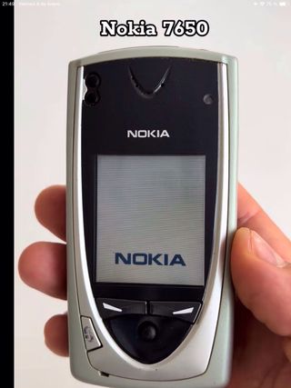 Teléfono Móvil Nokia Vintage Marrón