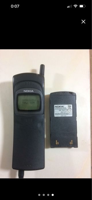 Teléfono Móvil Nokia Vintage Marrón