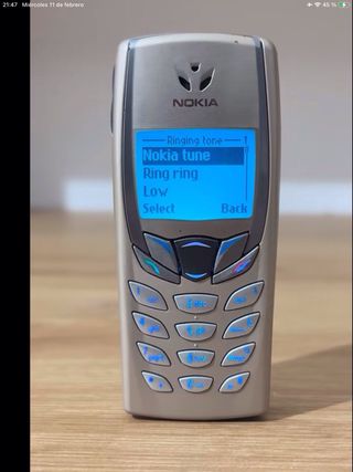 Teléfono Móvil Nokia Vintage Marrón